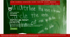 Desktop Screenshot of jezyki.szkolasalwator.pl